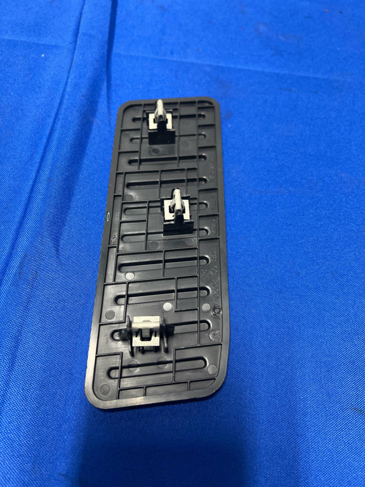 2015-23 Ford Mustang Black Dead Pedal Foot Rest 158