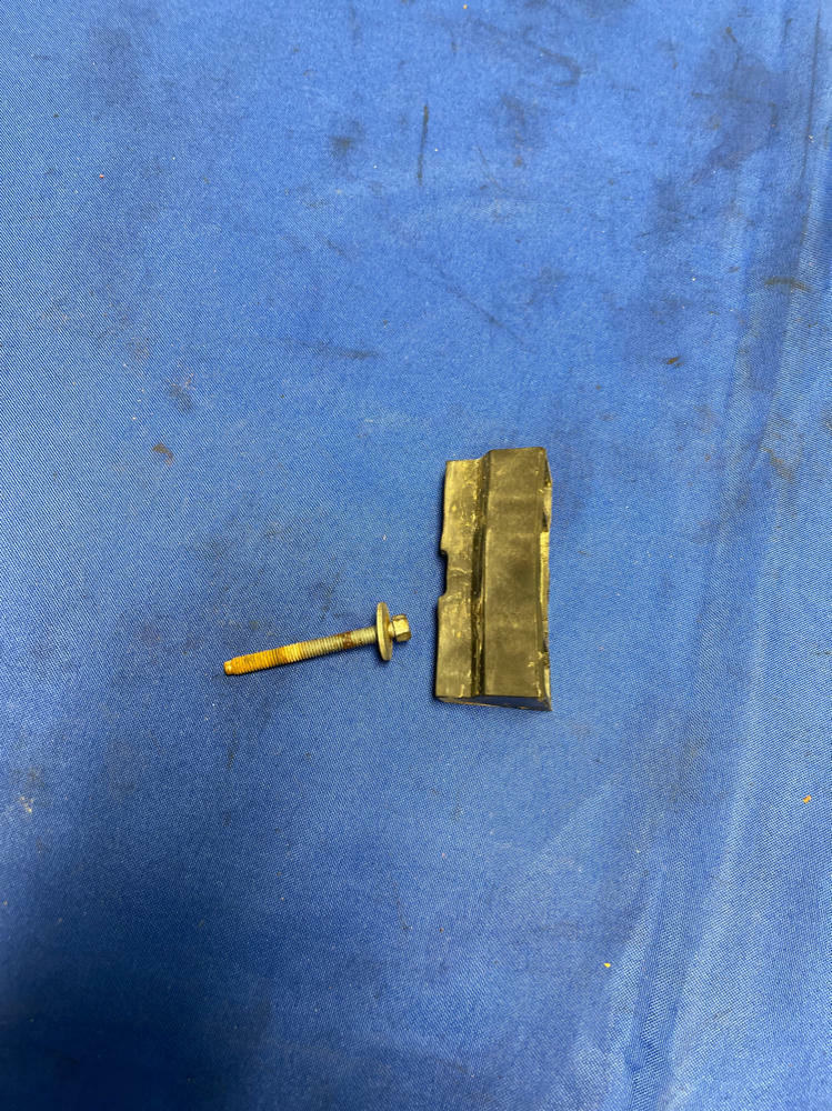 199904 Ford Mustang Battery Hold Down OEM 167 Blu Auto Parts