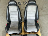 2003-04 Ford Mustang SVT Cobra Coupe Seats Medium Grey Inserts 68k Miles