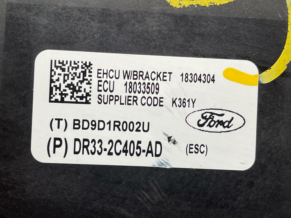 2013-14 Ford Mustang GT ABS Module 281