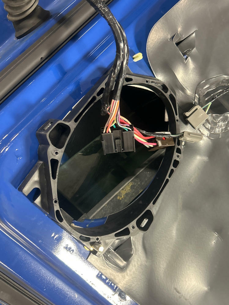 1999-04 Ford Mustang Mach One Passenger RH Door- Azure Blue, FOR COUPE 284