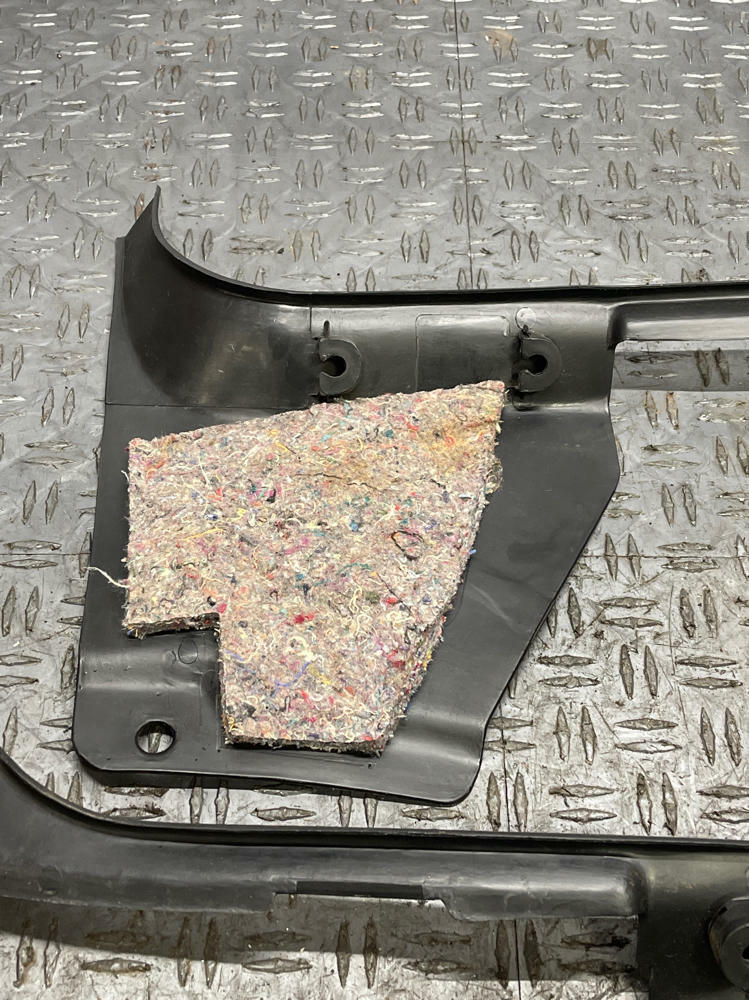 1987-93 Ford Mustang OEM Black Kick Panels Pair- Hard to Find 289