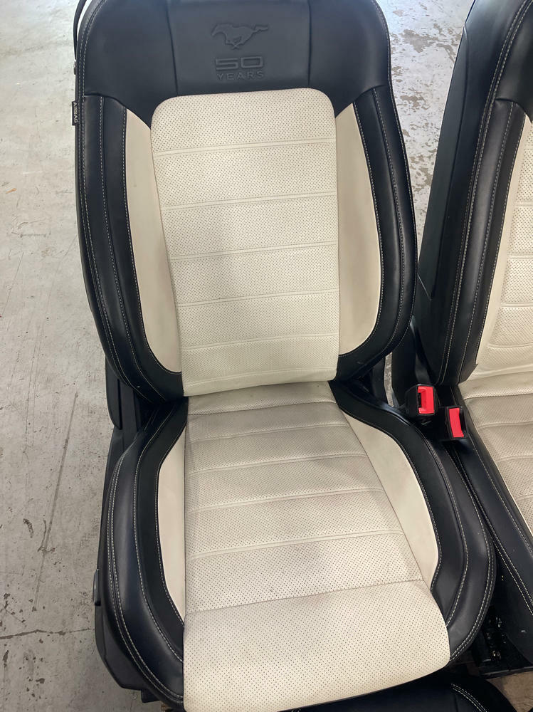 2015-17 Ford Mustang GT 50th Anniversary Heated/Cooled Seat Set- FOR COUPE 297