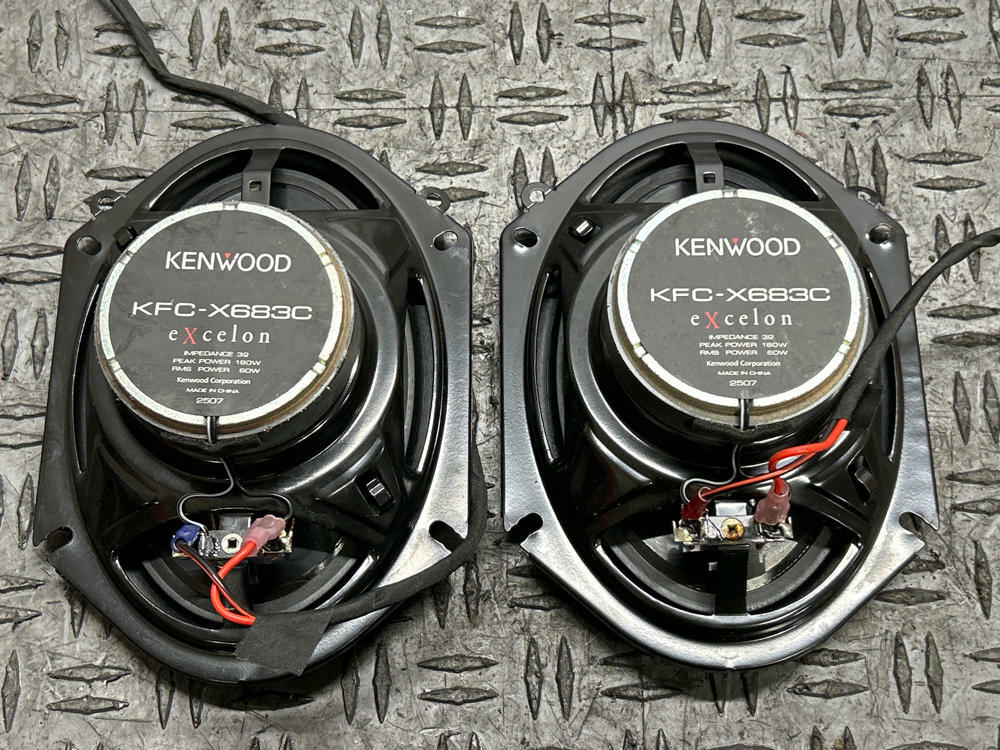 Kenwood KFC-X683C Excelon Door Speakers Pair 295