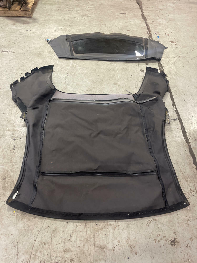 2003-04 Ford Mustang SVT Cobra Convertible Top Material- Black