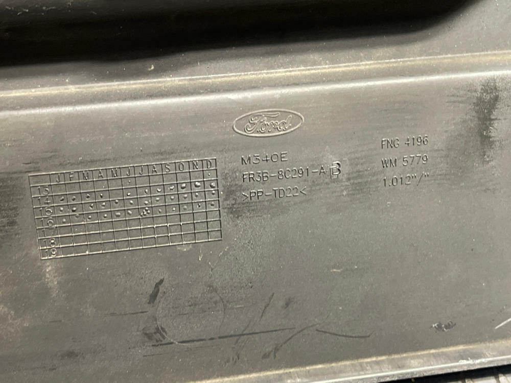 2015-17 Ford Mustang GT OEM Upper Radiator Cover 317