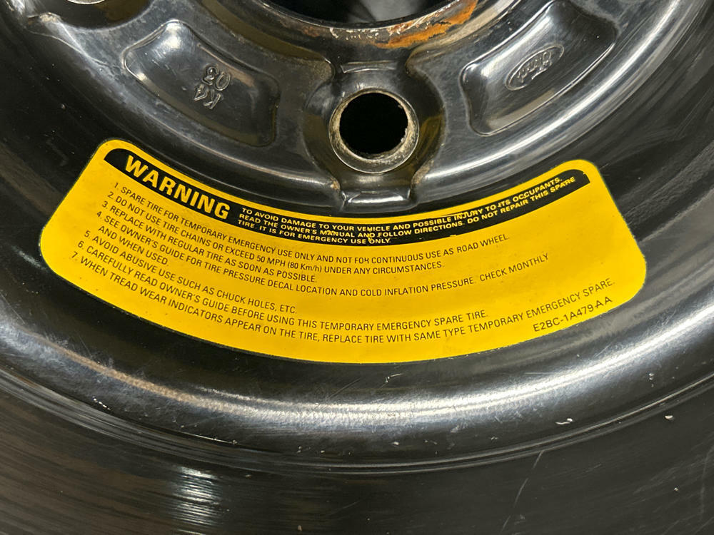 2003-04 Ford Mustang SVT Cobra Spare Tire- TIRE ONLY 314