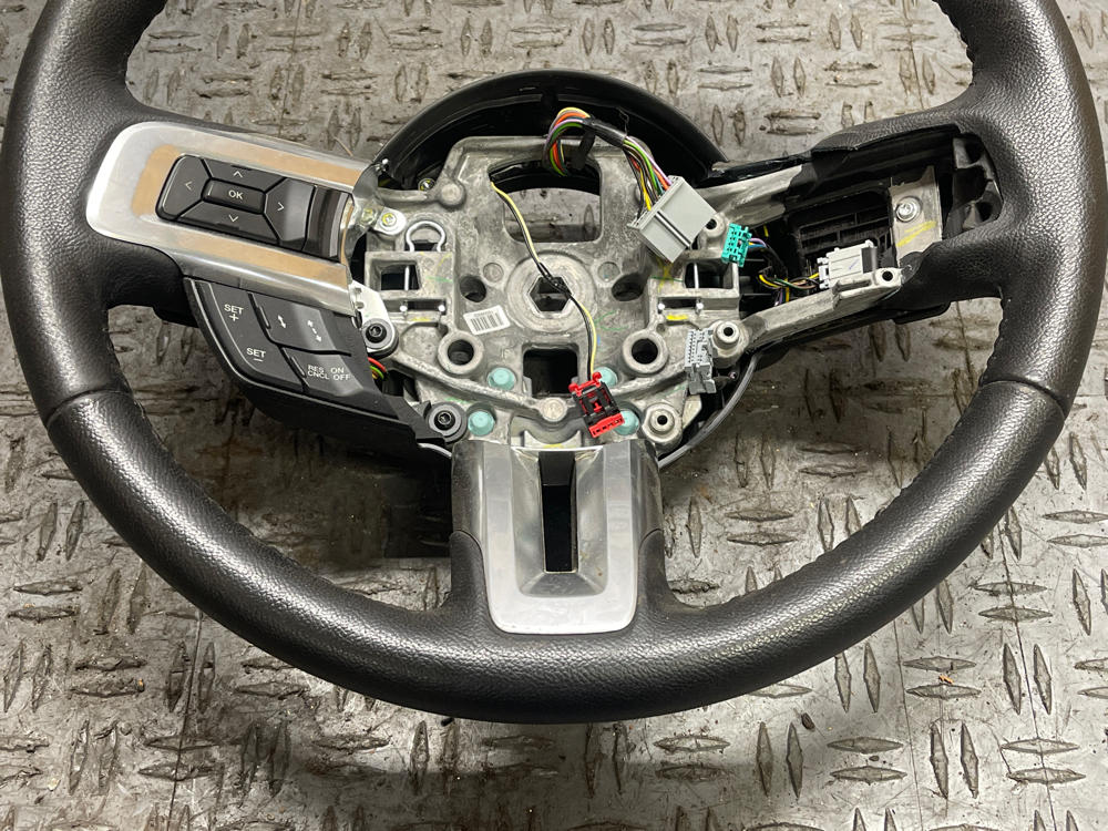 2015-17 Ford Mustang GT OEM Heater Steering Wheel- 6R80 Paddle Shifter 312