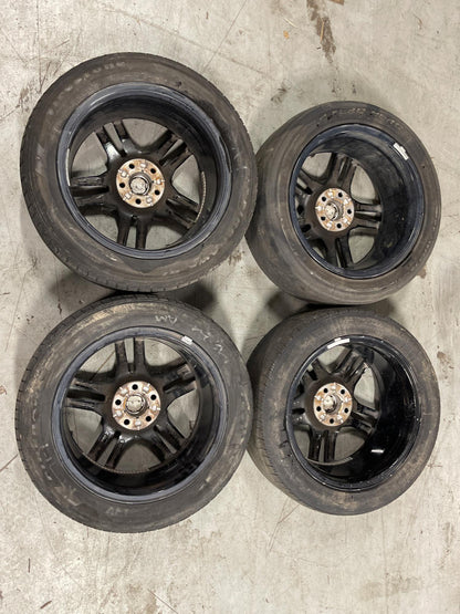 2018-23 Ford Mustang GT OEM 18" Black "Diamond Cut" Wheels 223
