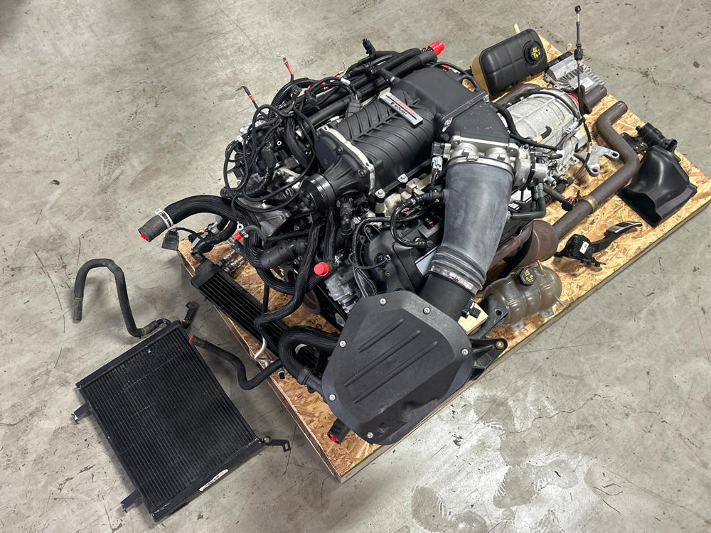 2015-17 Ford Mustang Supercharged Coyote 5.0 Engine 6r80 Transmission 61k Miles