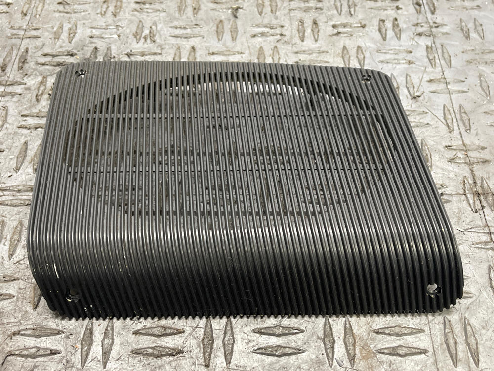 1987-93 Ford Mustang OEM Rear Speaker Grilles- Black, NICE 289