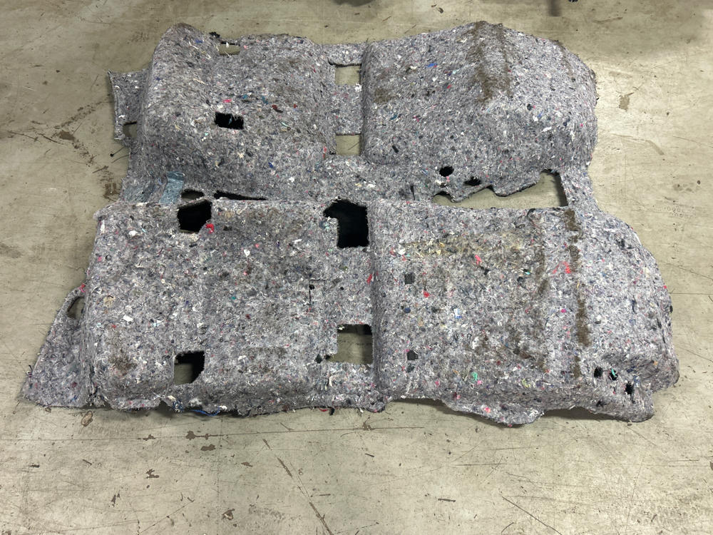 2015-17 Ford Mustang GT OEM Black Convertible Carpet 312