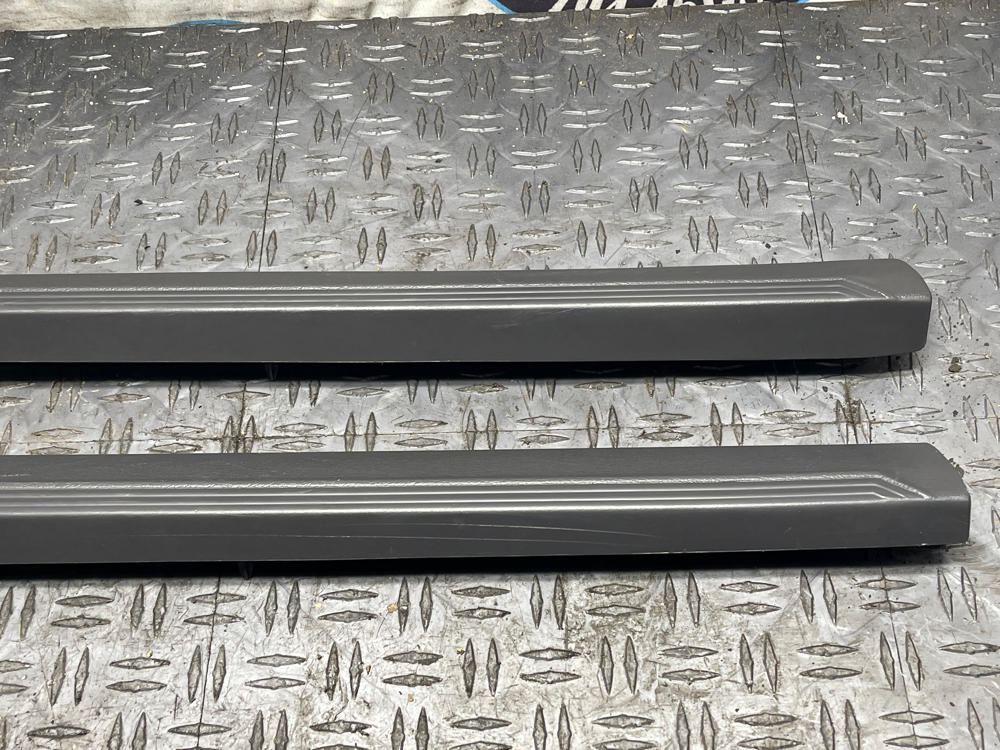 2003-04 Ford Mustang Mach One Inner Door Sills Pair- Dark Charcoal 19k Miles 296