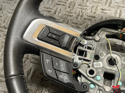 2015-17 Ford Mustang GT OEM Heater Steering Wheel- 6R80 Paddle Shifter 312