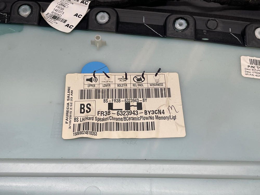 2015-17 Ford Mustang GT Door Panel Pair 312