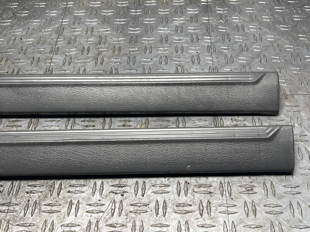 2003-04 Ford Mustang Mach One Inner Door Sills Pair- Dark Charcoal 19k Miles 296