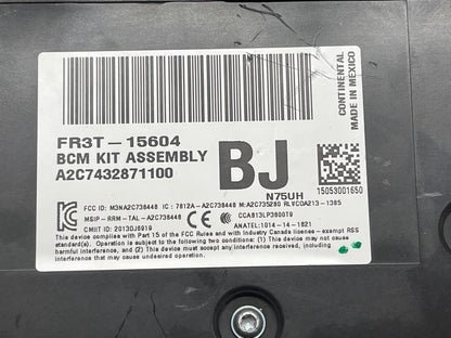 2015-17 Ford Mustang GT BCM (FR3T-15604-BJ)- Convertible, 6R80 312