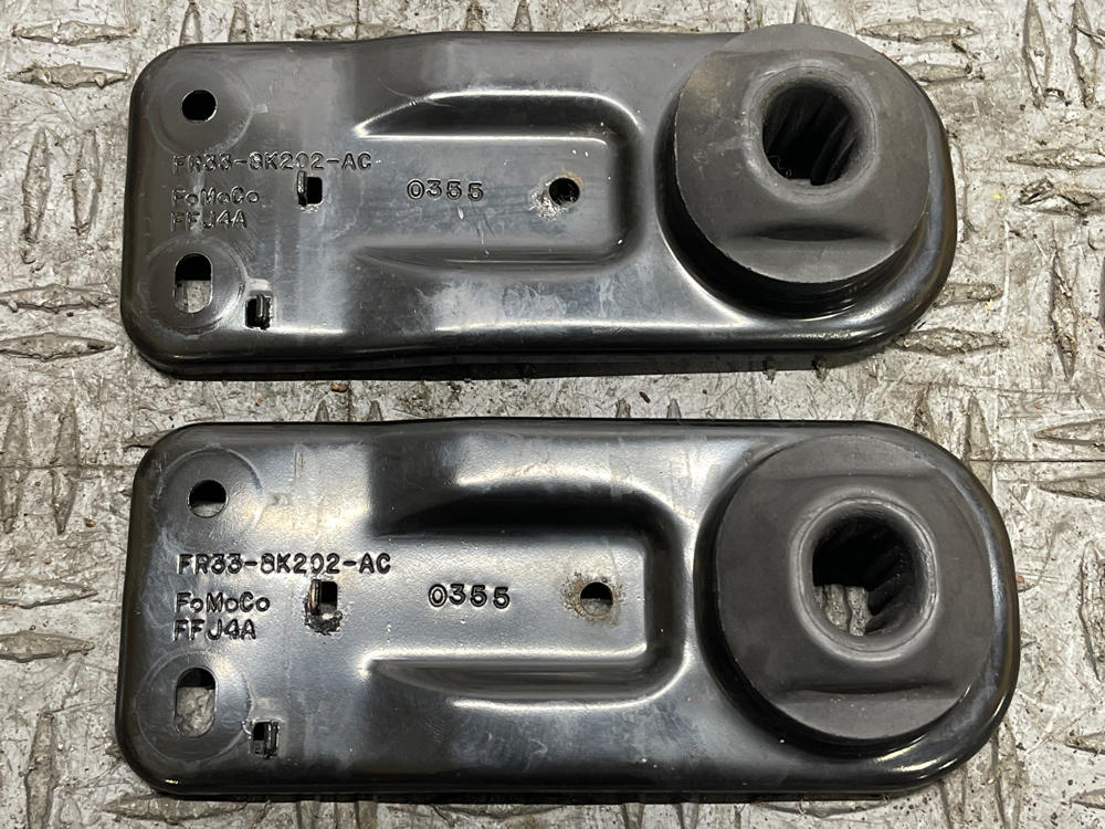 2015-17 Ford Mustang GT Upper Radiator Mounting Brackets Pair 312