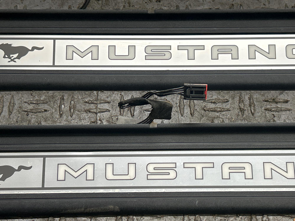 2015-17 Ford Mustang GT Illuminated Door Sills Pair 312