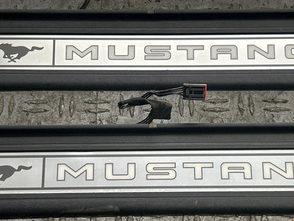 2015-17 Ford Mustang GT Illuminated Door Sills Pair 312