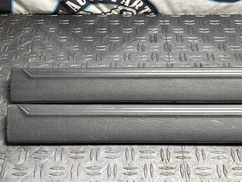 1999-04 Ford Mustang Roush GT Door Sills Pair- Dark Charcoal 293