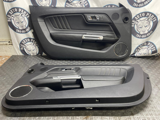 2015-17 Ford Mustang GT Door Panel Pair 312