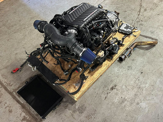 2024-27 Ford Mustang Gen 4 Coyote 5.0 Engine 10R80 & 3.0 Whipple 17k Miles 303