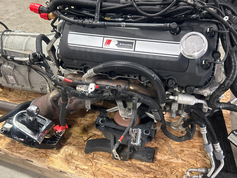 2015-17 Ford Mustang Supercharged Coyote 5.0 Engine 6r80 Transmission 61k Miles
