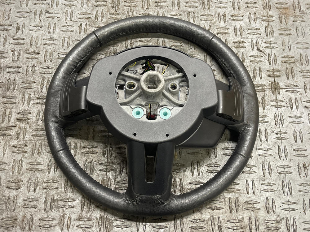 2015-17 Ford Mustang GT OEM Heater Steering Wheel- 6R80 Paddle Shifter 312