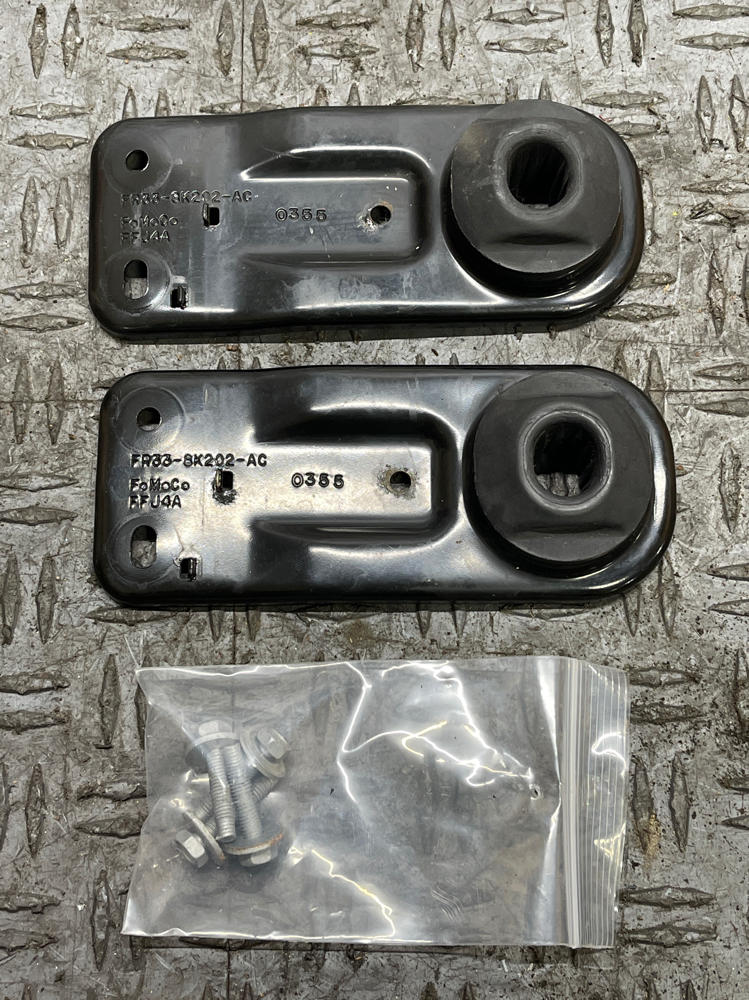 2015-17 Ford Mustang GT Upper Radiator Mounting Brackets Pair 312