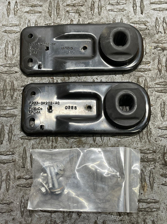 2015-17 Ford Mustang GT Upper Radiator Mounting Brackets Pair 312