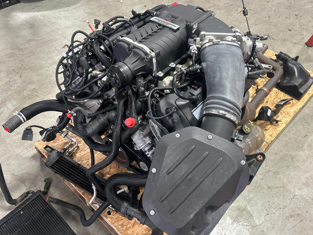 2015-17 Ford Mustang Supercharged Coyote 5.0 Engine 6r80 Transmission 61k Miles