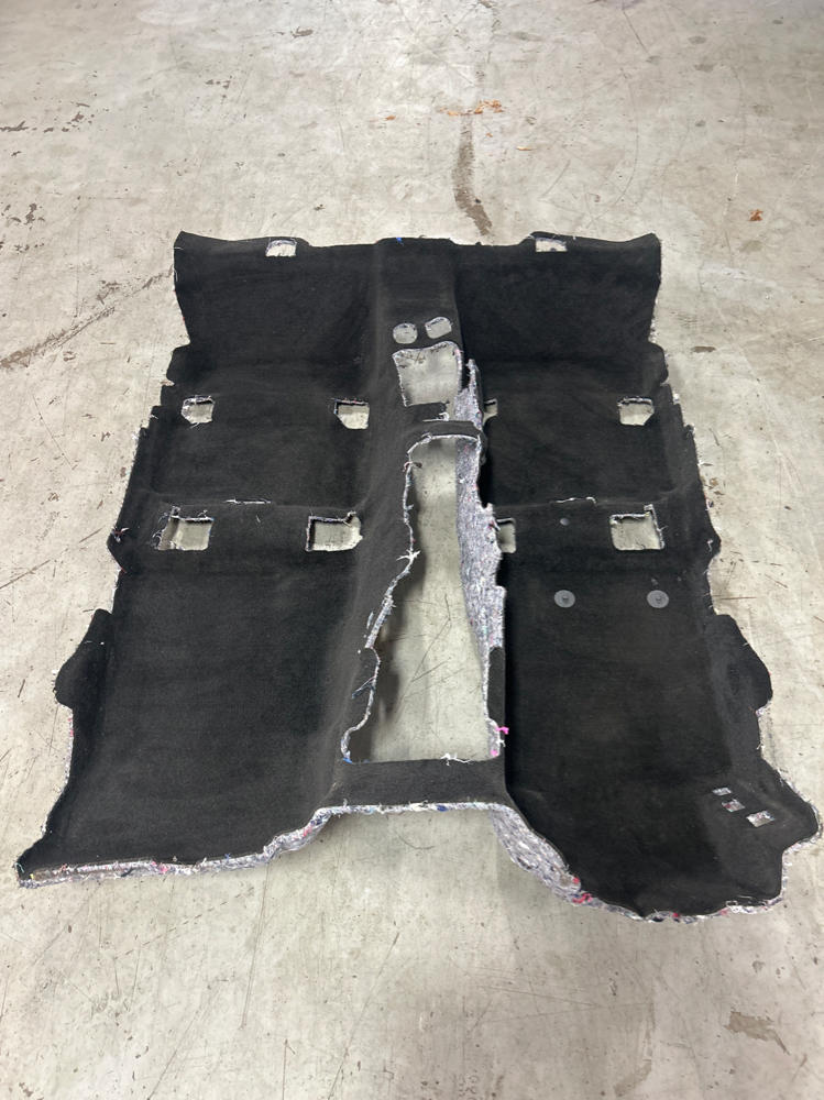 2015-17 Ford Mustang GT OEM Black Convertible Carpet 312