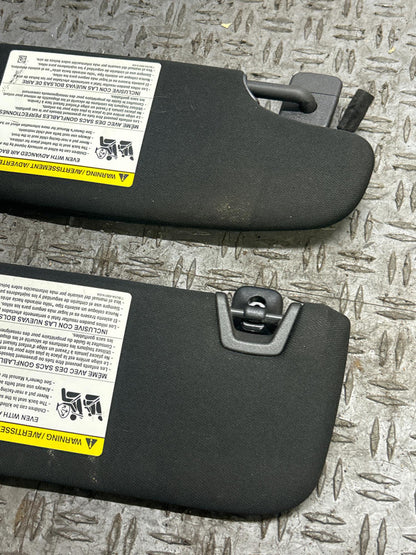2015-17 Ford Mustang GT OEM Sunvisor Pair- FOR CONVERTIBLE 312