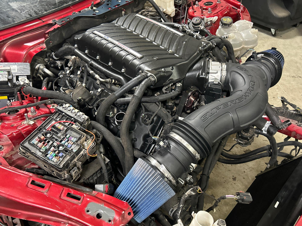 2024-27 Ford Mustang Gen 4 Coyote 5.0 Engine 10R80 & 3.0 Whipple 17k Miles 303