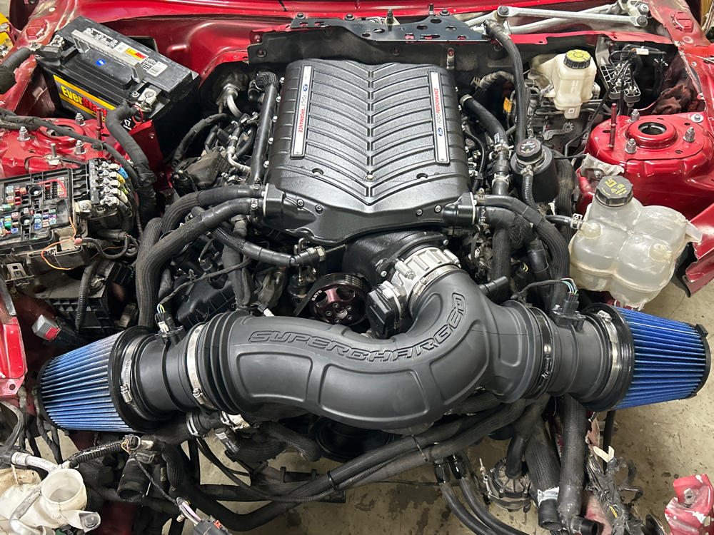 2024-27 Ford Mustang Gen 4 Coyote 5.0 Engine 10R80 & 3.0 Whipple 17k Miles 303
