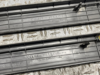 1999-04 Ford Mustang Roush GT Door Sills Pair- Dark Charcoal 293