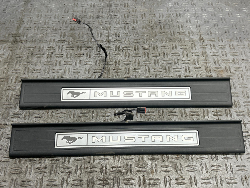 2015-17 Ford Mustang GT Illuminated Door Sills Pair 312