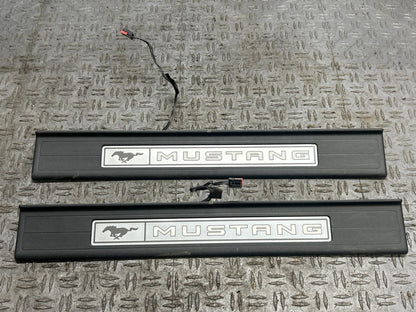 2015-17 Ford Mustang GT Illuminated Door Sills Pair 312