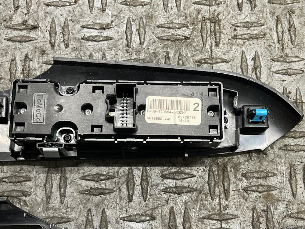 2015-17 Ford Mustang GT Window Control Swithch Panels- CONVERTIBLE ONLY 312