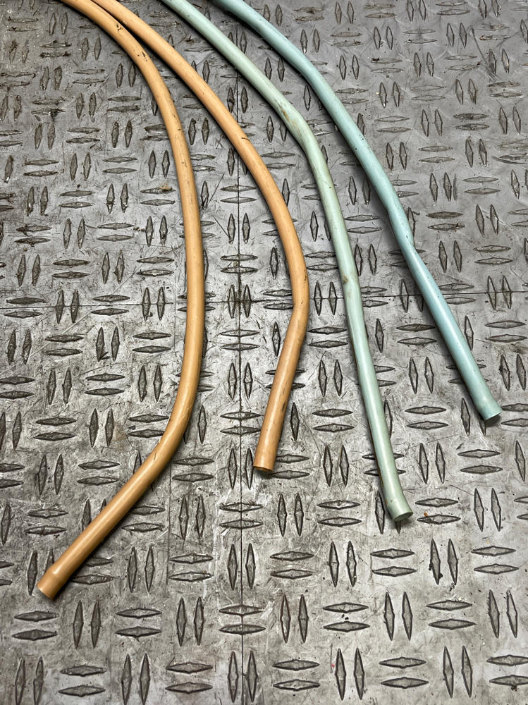 1987-93 Ford Mustang OEM Sunroof Drip Rails Set- Front & Rear 289