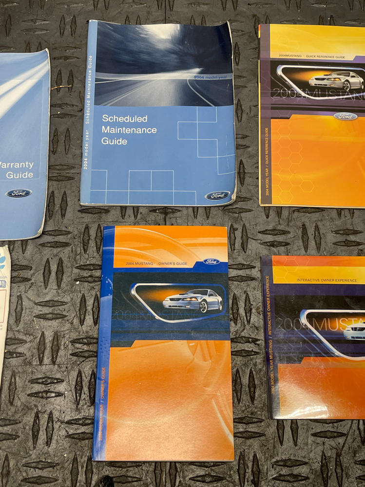 2004 Ford Mustang Mach One Owners Manual 19k Miles 296