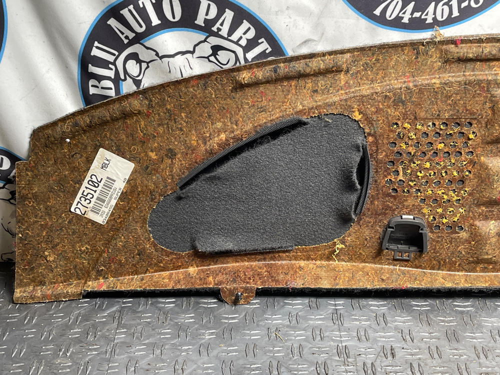 2003-04 Ford Mustang Mach One 19k Miles Mach 460 Rear Package Tray 296
