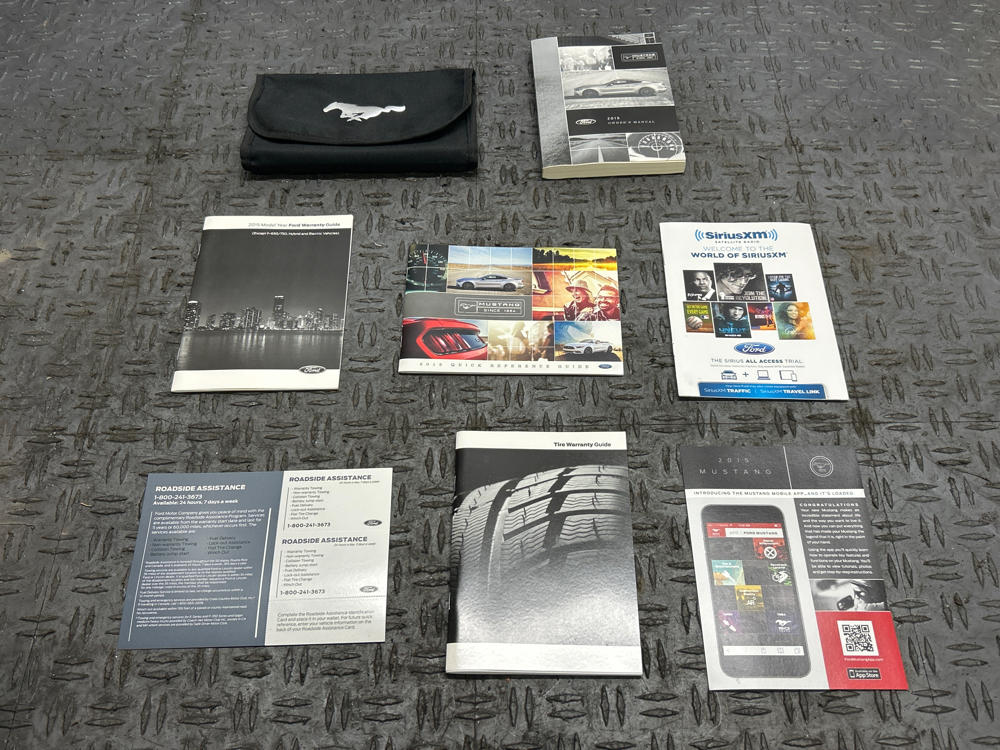 2015 Ford Mustang GT Owners Manual/Press Kit 312