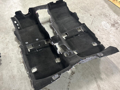 2015-17 Ford Mustang GT OEM Black Convertible Carpet 312