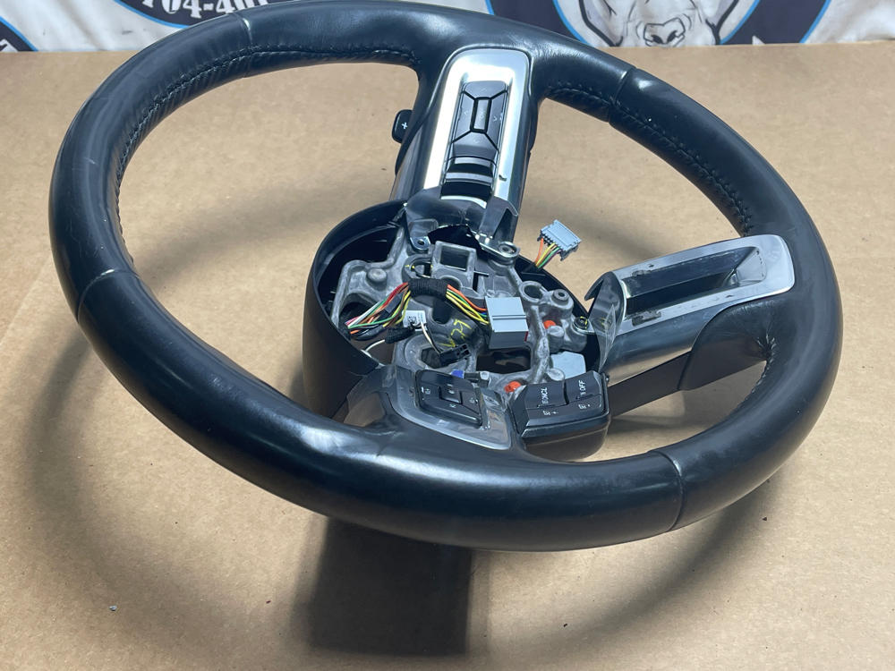 2018-23 Ford Mustang Leather Steering Wheel 62k Miles 217