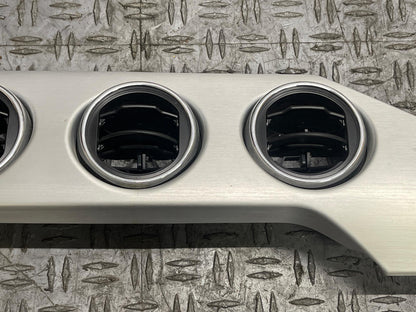 2015-17 Ford Mustang GT OEM Dash Trim & HVAC Vents- Base Model, Silver 312