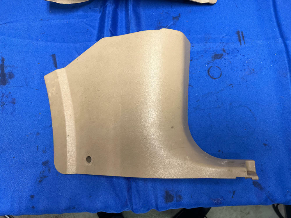 1999-04 Ford Mustang Parchment Kick Panels ECU Cover NP
