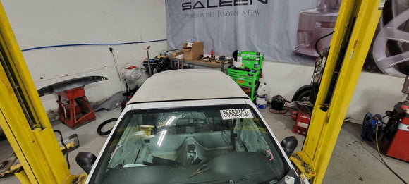 1999-04 Ford Mustang GT White Vinyl Convertible Top SVT Roush Saleen 150