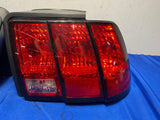 1999-04 Ford Mustang Tail Lights Factory w/ Harnesses Pair Left Right 153